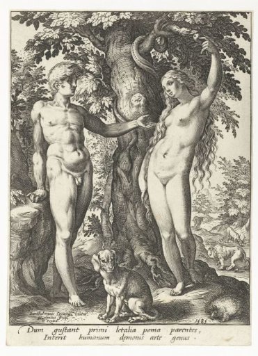 Adam and Eve and the Serpent