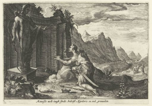 King Manasseh Worships an Idol