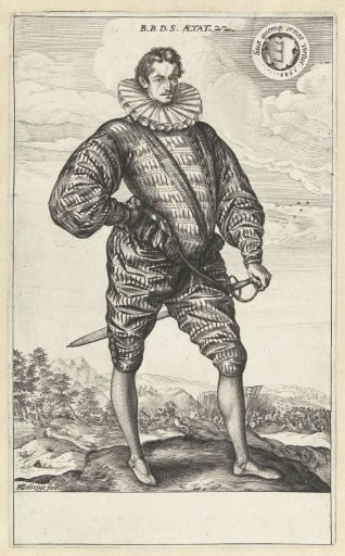Portrait of Balthasar Bathory de Somlyo at the age of 22