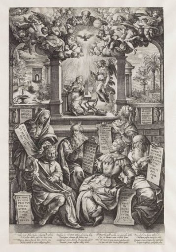 Six Prophets and the Annunciation to Mary