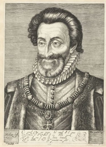 Portrait of King Henry IV of France