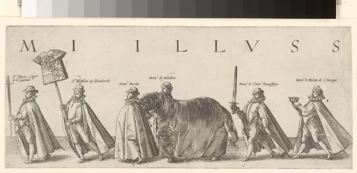 Funeral procession of William of Orange, sheet 8