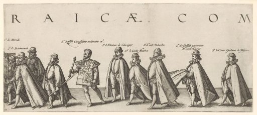 Funeral procession of William of Orange, sheet 10