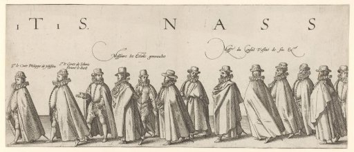 Funeral procession of William of Orange, sheet 11