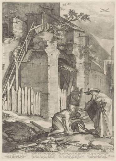 Elijah Meets the Widow of Zarephath