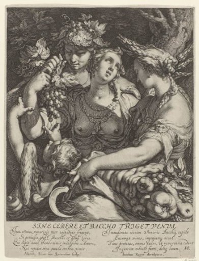 Without Ceres and Bacchus, Venus Freezes