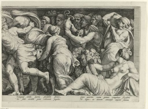 Frieze with the Punishment of Niobe (Plate 8)