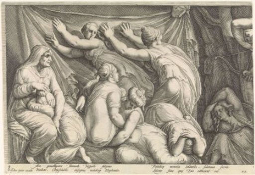 Frieze with the Punishment of Niobe (Plate 1)