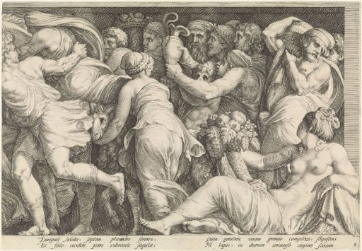 Frieze with the Punishment of Niobe (Plate 8)