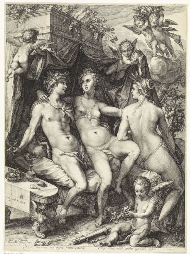 Venus, Bacchus and Ceres (Without Ceres and Bacchus, Venus freezes)