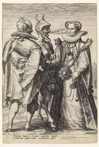 Marriage contracted through wealth by the devil