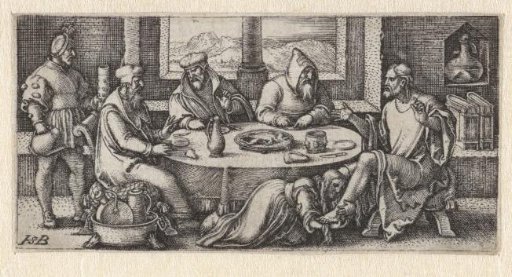 Christ in the house of Simon the Pharisee
