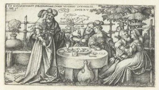 The Prodigal Son Squanders His Inheritance
