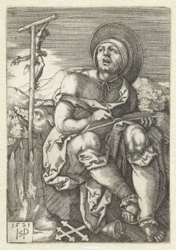 Saint Anthony the Great as a hermit