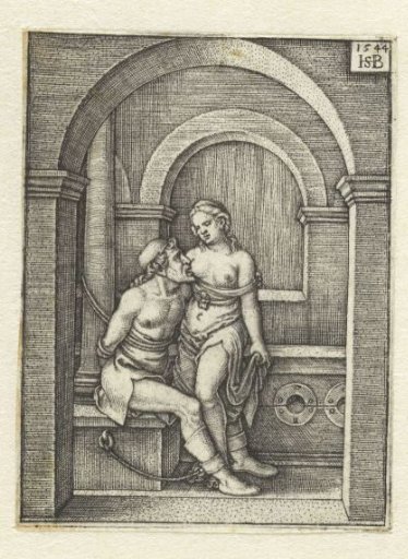 Pero suckling chained Cimon in prison