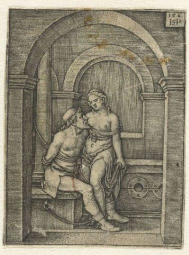 Pero suckling chained Cimon in prison