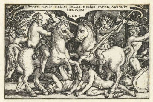 Hercules abducts Jole