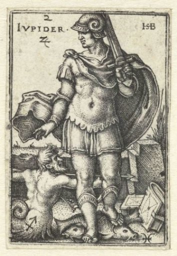 Jupiter with the constellations Sagittarius and Pisces