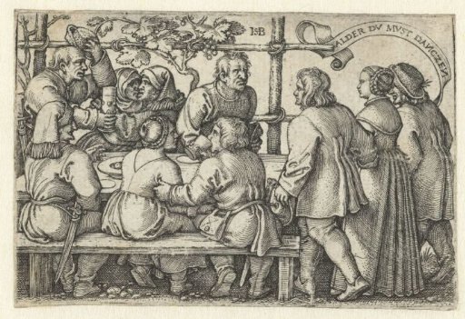 Peasants at a feast