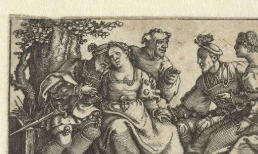 Two couples and a jester