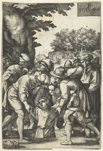 Joseph Is Thrown Into the Pit by His Brothers