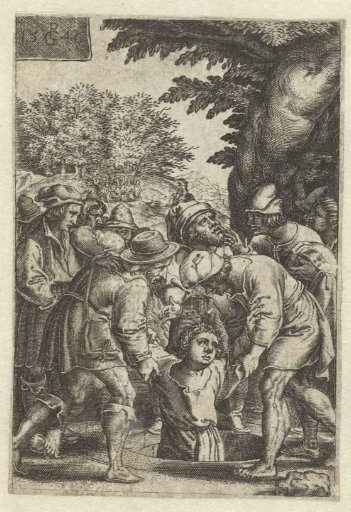 Joseph Is Thrown Into the Pit by His Brothers