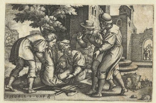 Tobit and Tobias Bury a Body