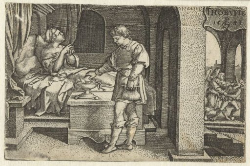 Tobias Places the Heart and Liver of the Fish on Incense
