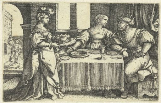 Salome Bringing Herodias the Head of John the Baptist