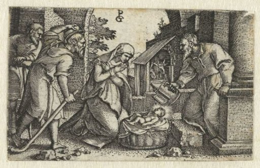 The Nativity of Christ and the Adoration of the Shepherds