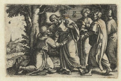 Christ Healing a Leper