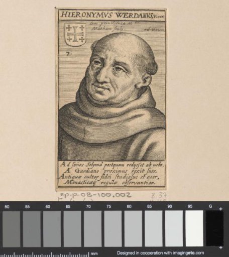 Portrait of H. Hieronymus van Weert