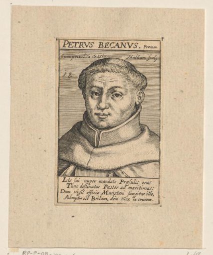 Portrait of Adrianus Becanus