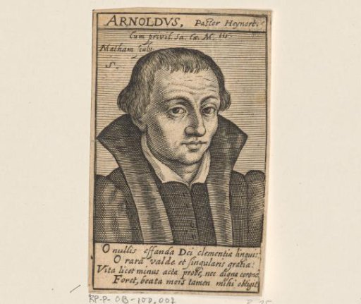 Portrait of Arnoldus, Priest of Heynor