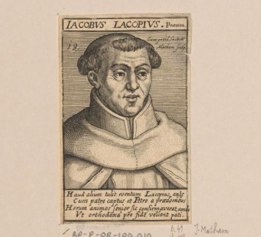 Portrait of Jacobus Lacops
