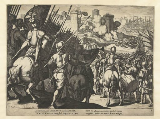 Victory of Emperor Charles V at La Goletta near Tunis, 1535
