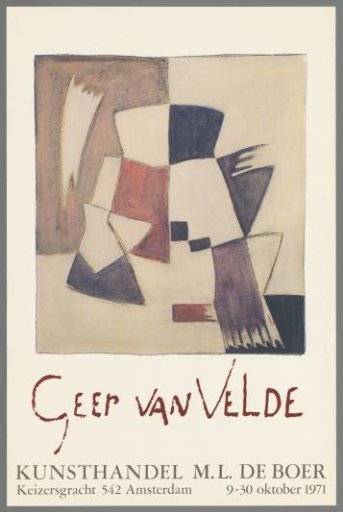 Geer van Velde, art dealership M.L. de Boer