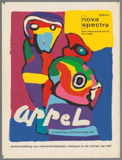 Gallery Nova Spectra Appel 6 November to 19 December 1971. Exhibition of oil paintings in the summer of 1971.
