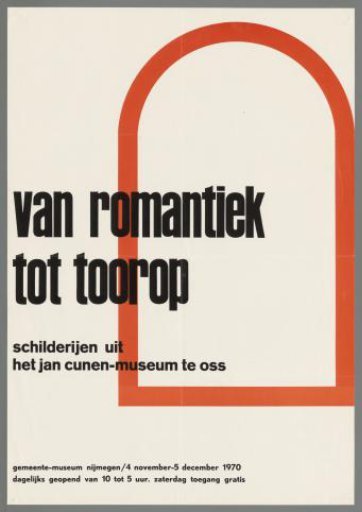 From Romanticism to Toorop. Paintings from the Jan Cunen Museum in Oss