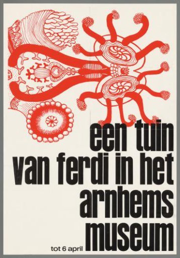 A garden of Ferdi at the Arnhem Museum until April 6.