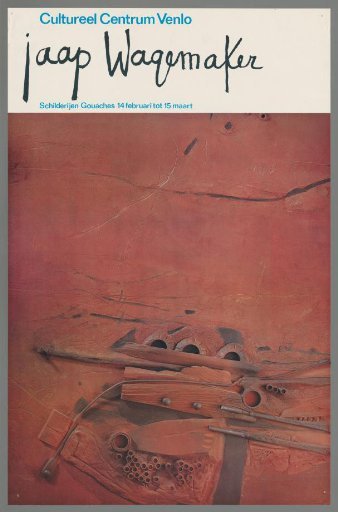 Cultural Center, Jaap Wagemaker, paintings and gouaches February 14 to March 25.