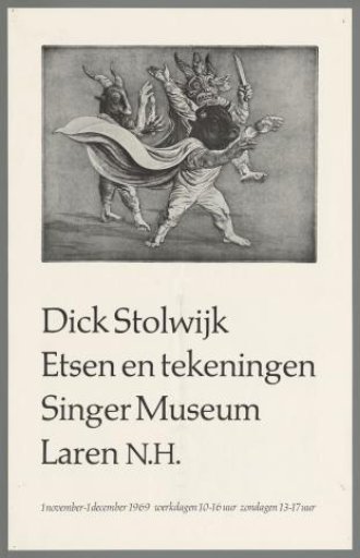 Dick Stolwijk. Etchings and drawings