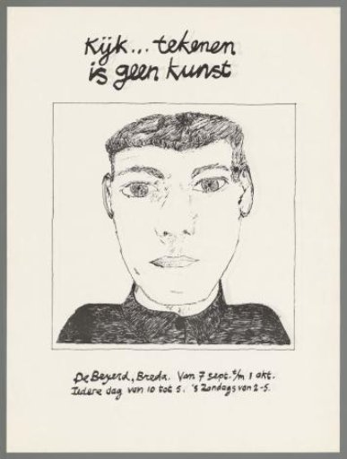 Look... drawing is not art. De Beyerd, Breda, September 7 to October 10