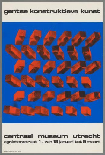 Gentse constructive art. Centraal Museum Utrecht from 18 January to 5 March