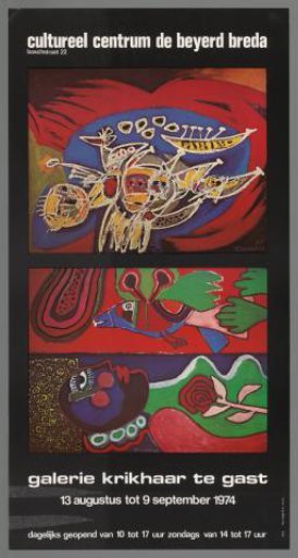 Cultural Center de Beyerd Breda, Gallery Krikhaar guest 13 August to 9 September.