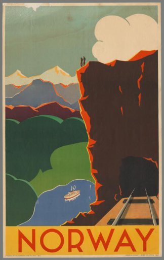 Norway published by the Norwegian state railways