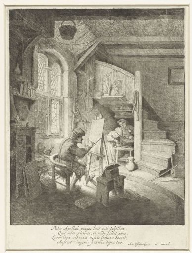 Painter in His Studio