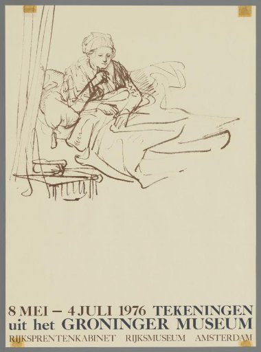 May 8 to July 4, 1976, Drawings from the Groninger Museum, Rijksprentenkabinet Rijksmuseum Amsterdam.