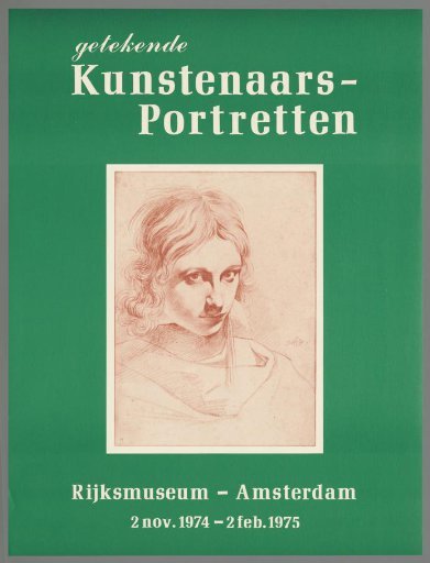Drawn Artist Portraits, Rijksmuseum Amsterdam, November 2, 1974 to February 2, 1975