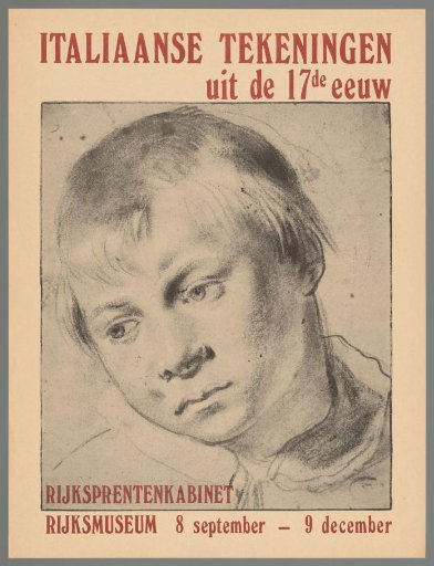 Italian Drawings from the 17th Century. Rijksprentenkabinet Rijksmuseum, 8 September – 9 December